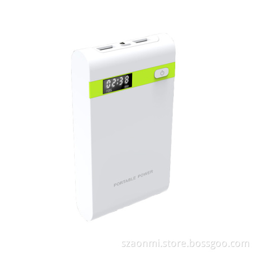 11000mAh Super High Capacity Portable Power Bank LCD Display (AM-PB57)